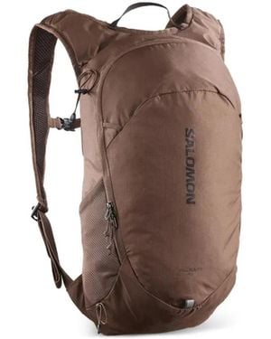 Salomon Schultertasche Mit Reißverschluss - Braun