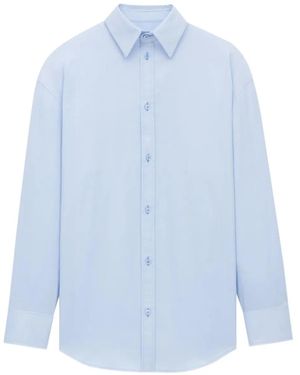 Saint Laurent Klassisches Oxford-Hemd - Blau