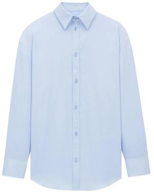 Saint Laurent "Oxford" Cotton Shirt - Blue