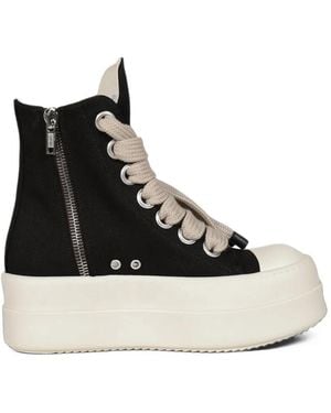 Rick Owens Mega Bumper Jumbolace Sneakers - Black