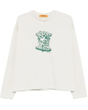 Replay Graphic-Print T-Shirt - White