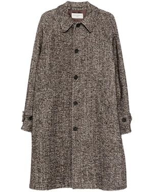 Officine Generale Single-Breasted Coat - Grey