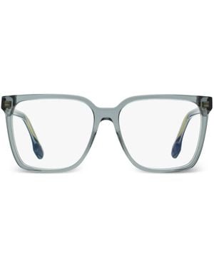 Victoria Beckham Brille Mit Eckigem Gestell - Grau