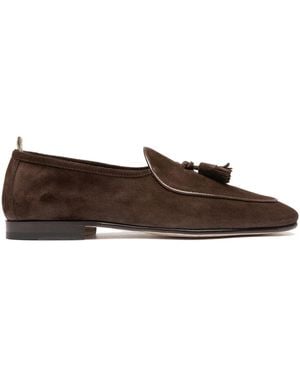 Officine Creative スエード ローファー - ブラウン