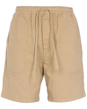 YMC Drawstring Pocket Shorts - Natural