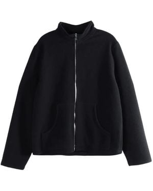 Rier Sweat À Fermeture Zippée - Black
