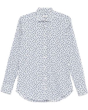 Etro Overhemd Met Paisley-Print - Wit