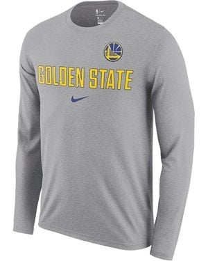 Nike NBA Golden State Warriors Oberteil - Grau
