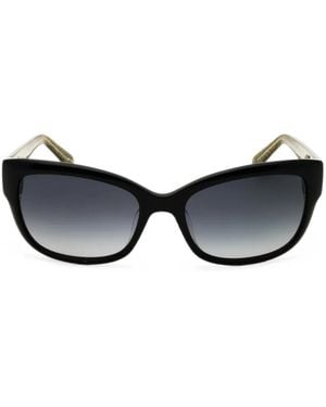Kate Spade Johanna Cat-Eye Sunglasses - Black