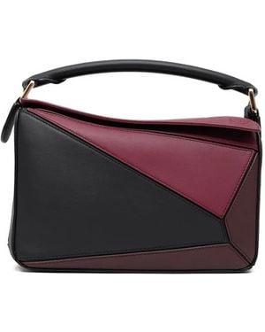 Loewe パズル ハンドバッグ S - パープル