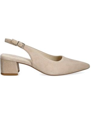 Vagabond Shoemakers Marta Pointed-Toe Slingback Pumps - Natural