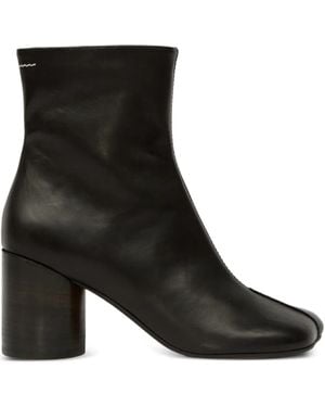 MM6 by Maison Martin Margiela Botines Anatomic con tacón grueso de 70 mm - Negro