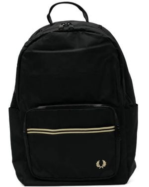 Fred Perry Tipped Tape Backpack - Black