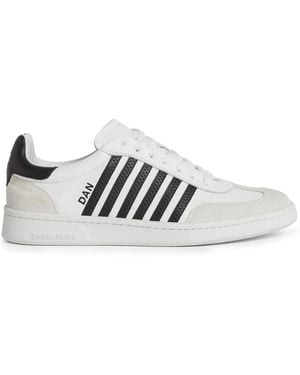 DSquared² Boxer Trainers - White