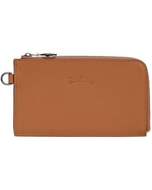 Longchamp Le Pliage Xtra Clutch Mit Prägung - Braun