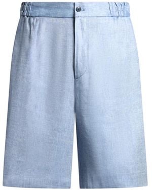 Etro Bermuda Da Corsa - Blu