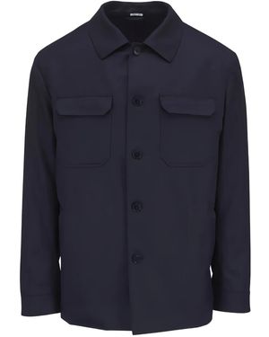 Atelier Munro Buttoned Pocket Jacket - Blue
