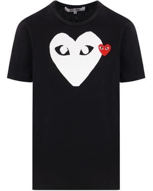 COMME DES GARÇONS PLAY Printed T-shirt - Black