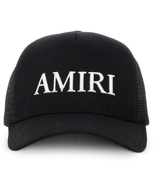 Amiri Baseballkappe Mit Logo-Stickerei - Schwarz