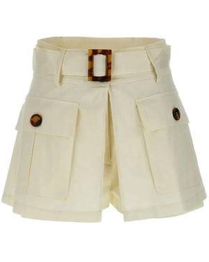 LES FILLES D'EVA Pantalones cortos Safari - Neutro