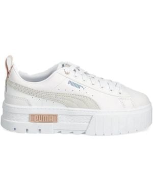 PUMA Mayze Trainers - White