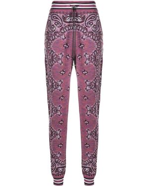 Amiri Space Dye Bandana Joggerhose - Rot