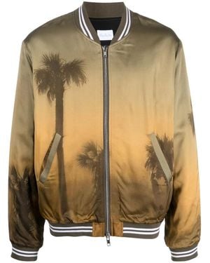 BLUE SKY INN Bomber Con Stampa - Verde