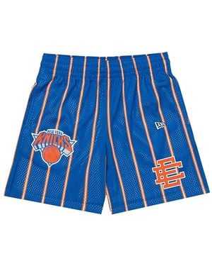 Eric Emanuel X New York Knicks Ee Basic Shorts - Blue