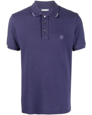 Jacob Cohen Polo Con Ricamo - Blu