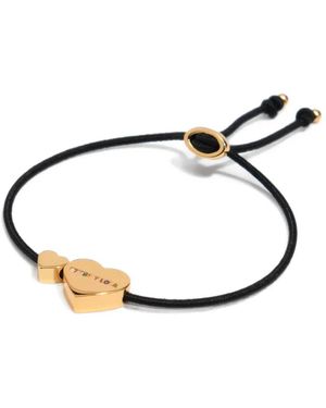 Bimba Y Lola Multicoloured Heart Logo Elastic Bracelet - Metallic