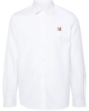 Maison Kitsuné Shirts - White