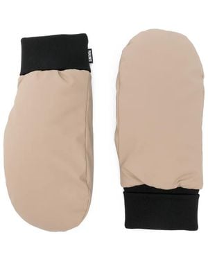 Rains Alta Puffer Mittens - White
