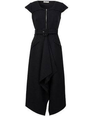 Ports 1961 ショートスリーブ ワンピース - ブラック