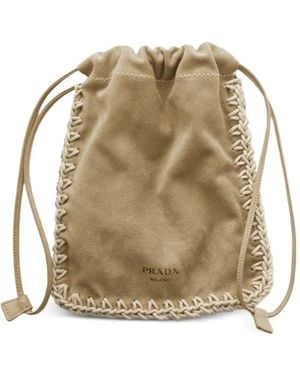 Prada Funda Para Móvil De Ante - Neutro