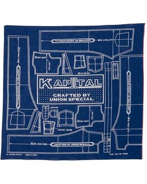 Kapital Bandana Fastcolour Selvedge - Azul