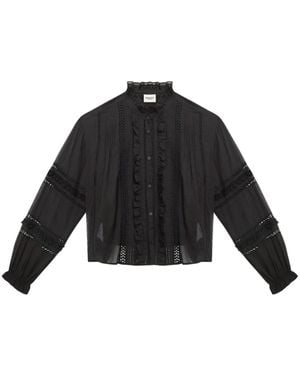 Isabel Marant Valda Shirt - Black