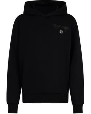 Philipp Plein Long-Sleeves Hoodie - Black