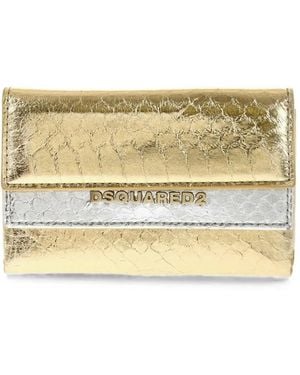 DSquared² Python-Effect Wallet - Natural