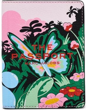 Marc Jacobs Porta Passaporto A Fiori - Verde
