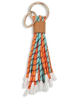 Essentiel Antwerp Braided-Cords Keyring - White