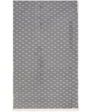 ARMANI EXCHANGE Jacquard-Schal Mit Logo - Grau