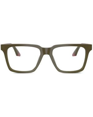 Emporio Armani Square Frame Glasses - Green