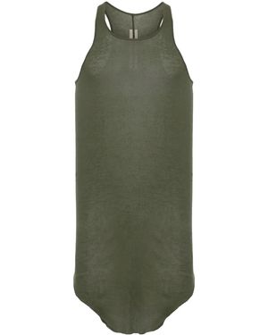 Rick Owens Canotta Con Scollo Ampio - Verde