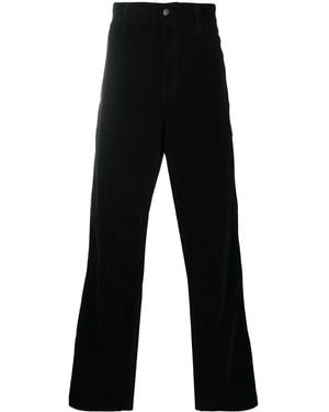 Carhartt High-Rise Corduroy Trousers - Black