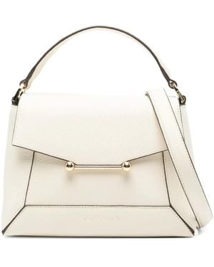 Strathberry Nano Mosaic Tote Bag - Natural