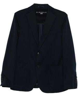 Circolo 1901 Button Single-Breasted Jacket - Blue