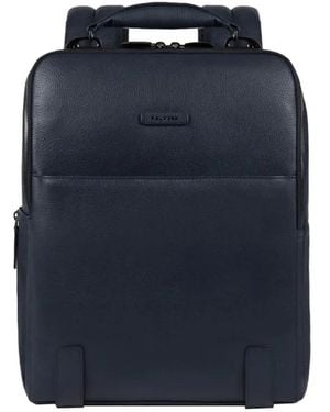 Piquadro Slim Backpack - Blue