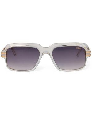 Cazal Geometric-Frame Sunglasses - Purple