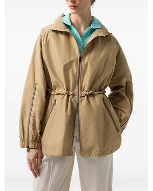 Bogner Noelle Drawstring Fitted Jacket - Natural