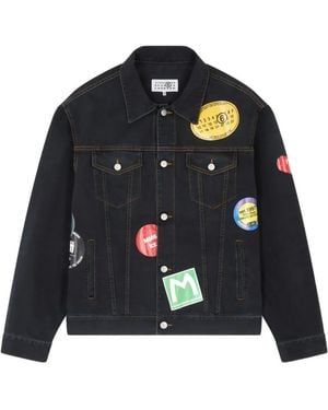 MM6 by Maison Margiela Veste En Jean - Blue